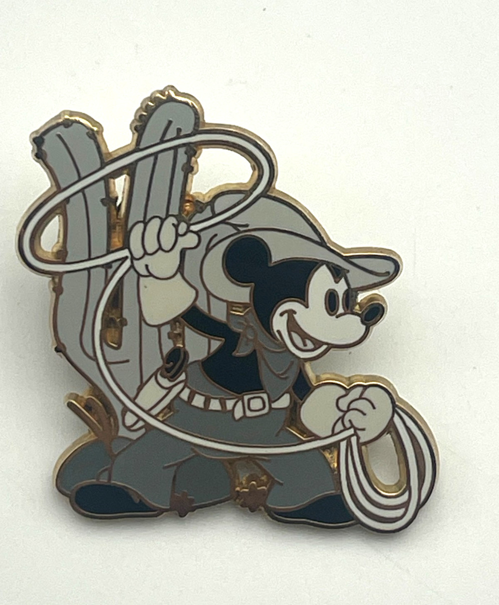 Two Gun Mickey Mouse Mickey Through the Years Starter Pin # 48462